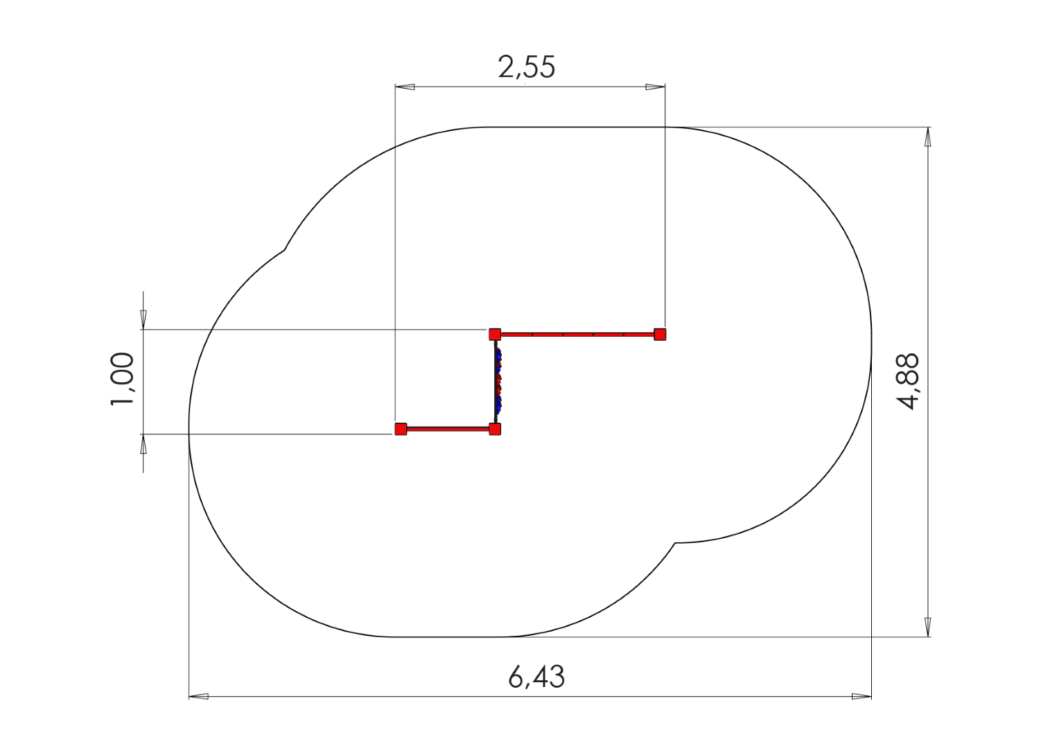 Klimrek VIVO driedelig