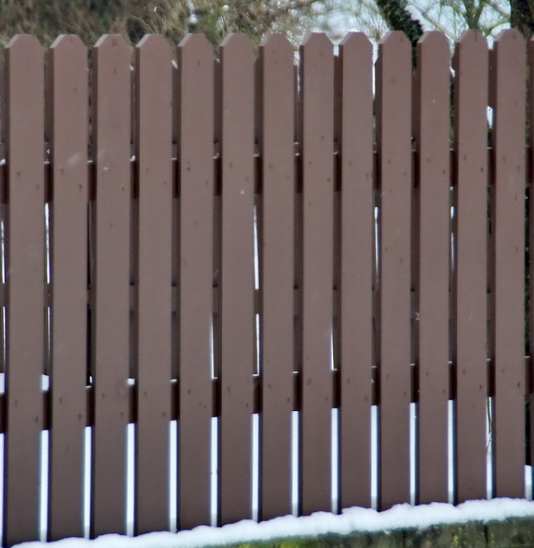 Picket fence h. 1,5 m (1 m module)