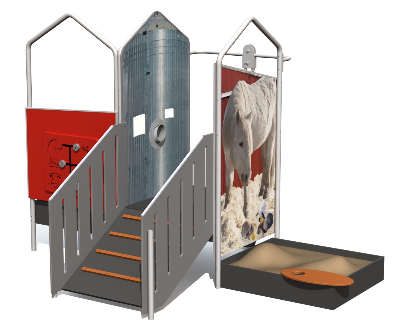 Boerderijcomplex klein