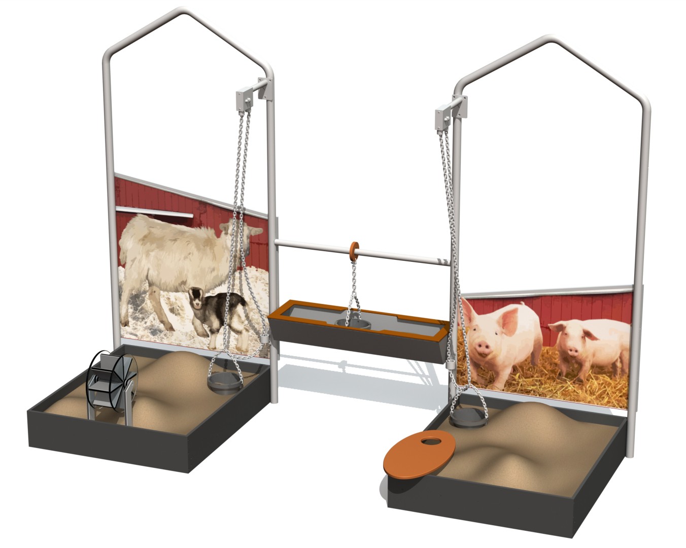 Zandspeeltoestel SCHUUR