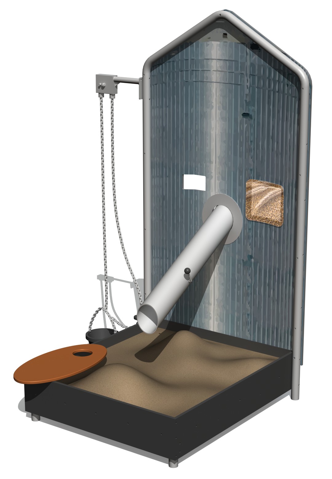 Zandspeeltoestel GRAANSILO