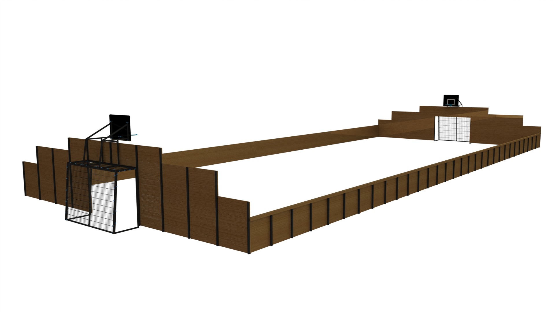 Multiarena hout 16×31 m