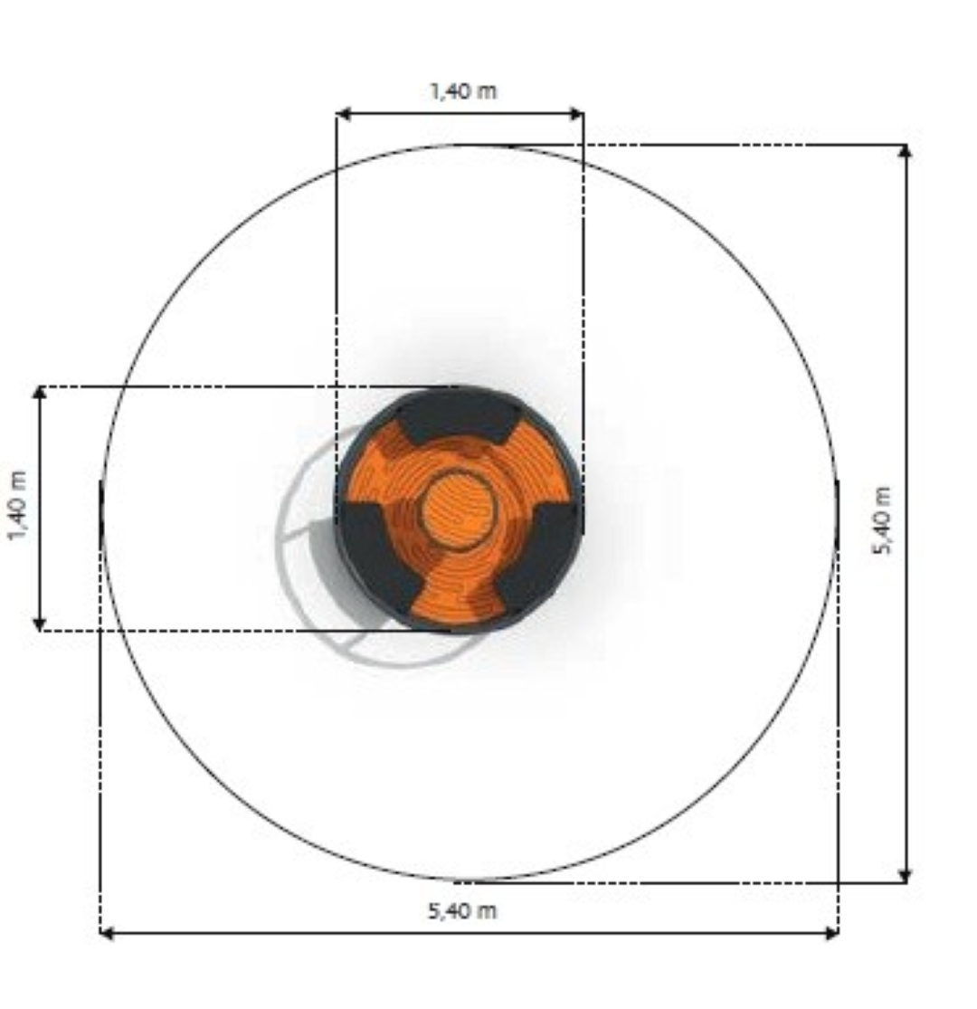 Draaimolen TORNADO LUMO PLAY