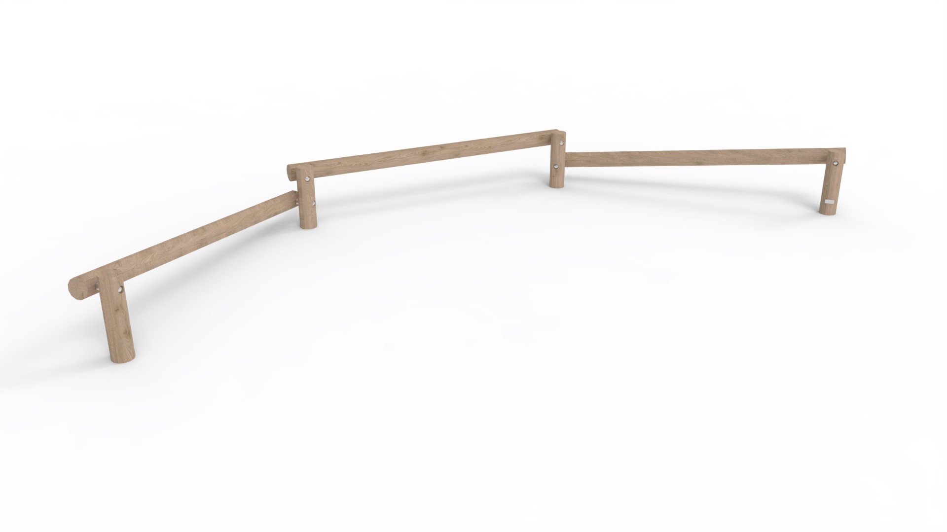 Robinia  3-section Balance Beam