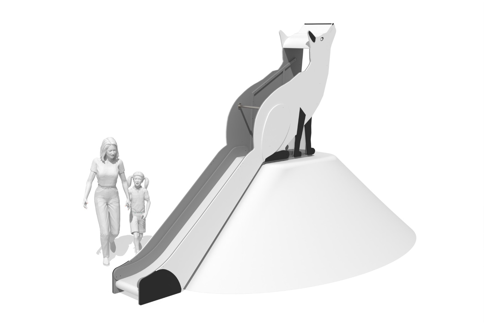 Taludglijbaan POOLVOS