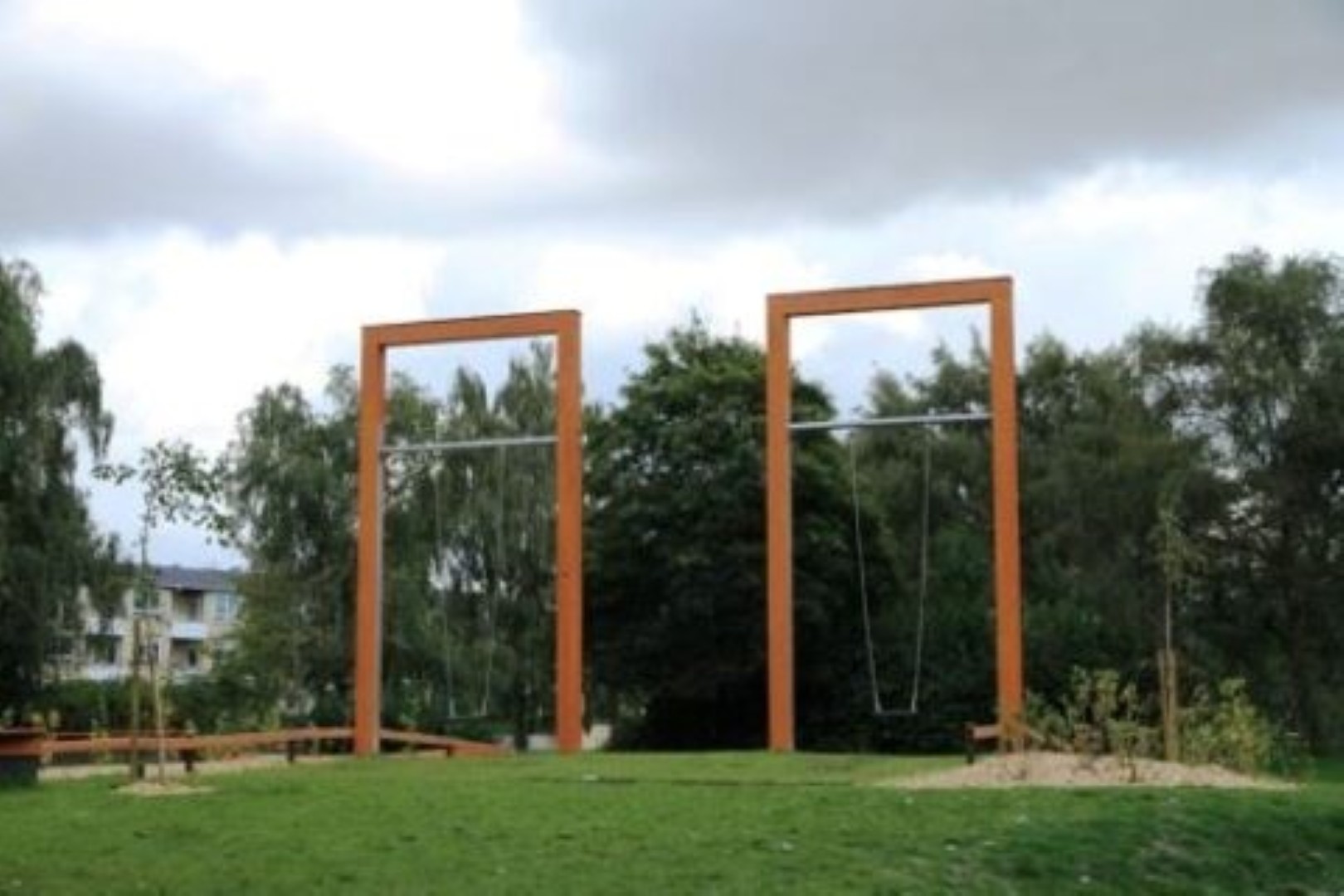 Schommel 1 plaats hoog (zonder zitting en beslag)