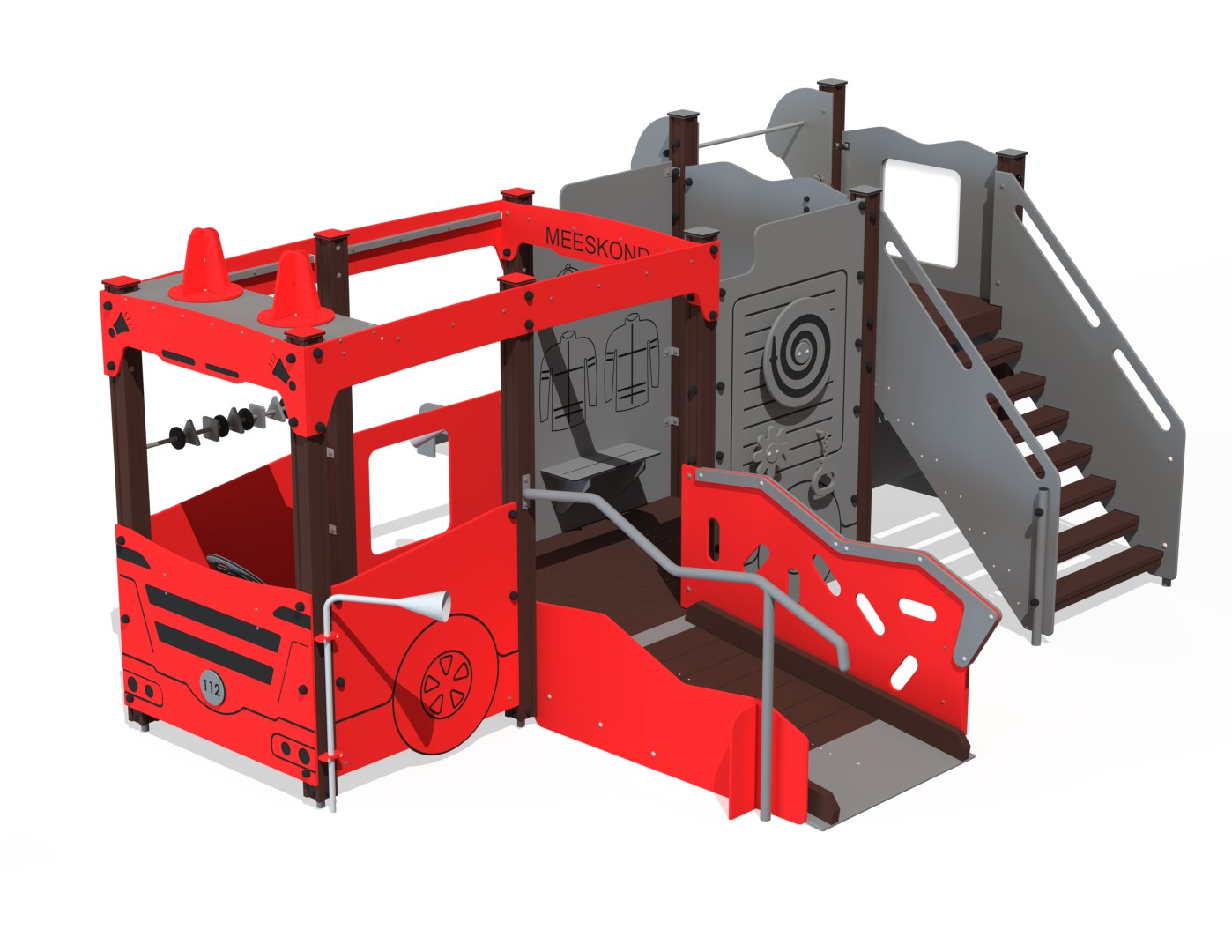 Brandweerwagen groot (speeltoestel)