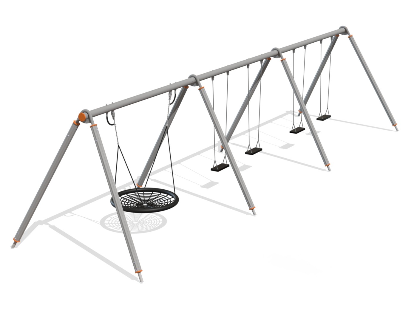 Schommel OCTO 6 zitjes (zonder zittingen/beslag)