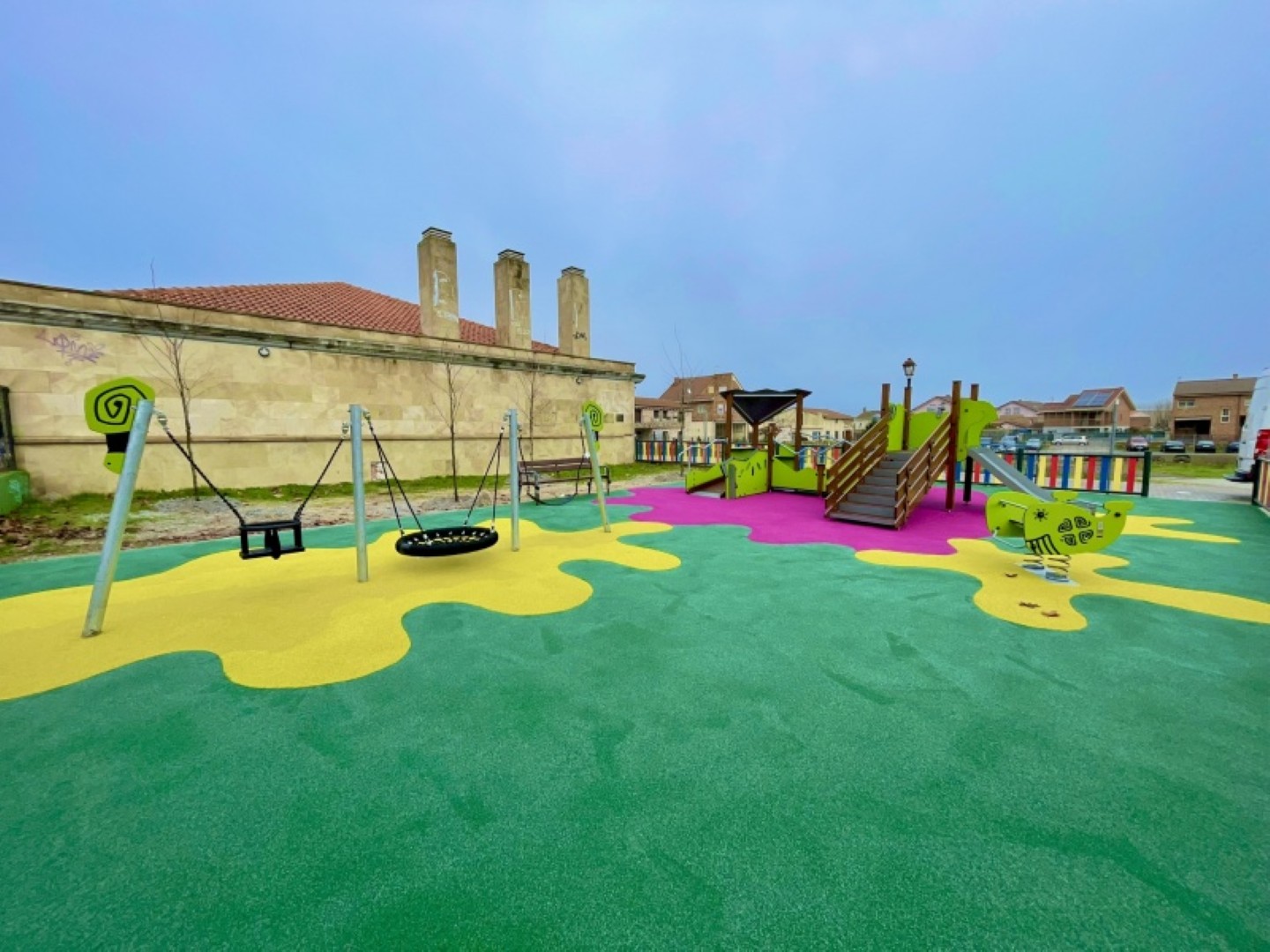 Schommel BABY SNAIL 3 zitjes (zonder zittingen)