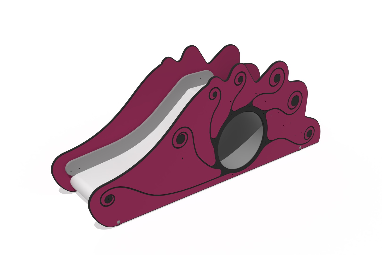 Glijbaan SHELL, HDPE