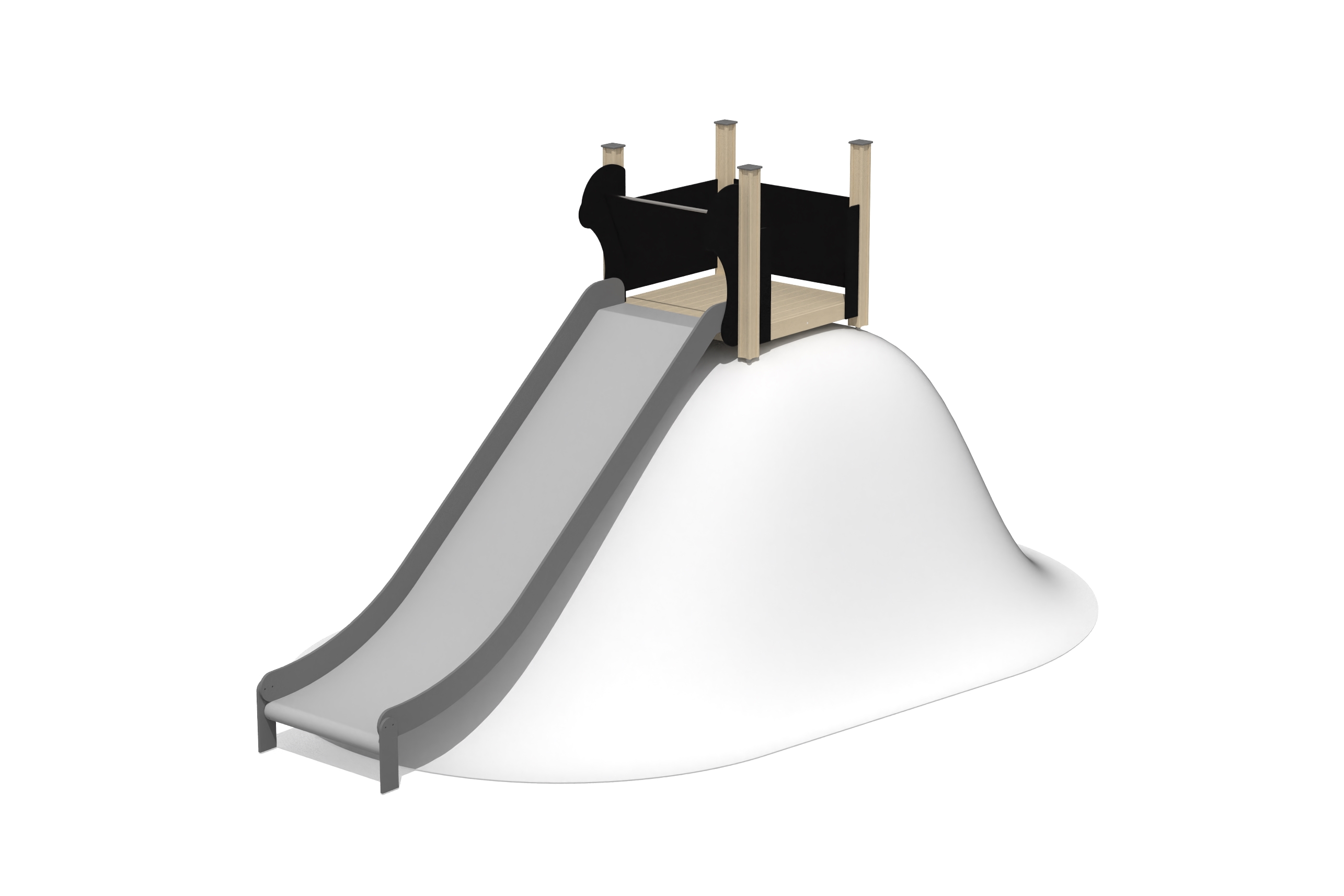 Glijbaan DEB (brede glijbaan, h. 2,15 m)