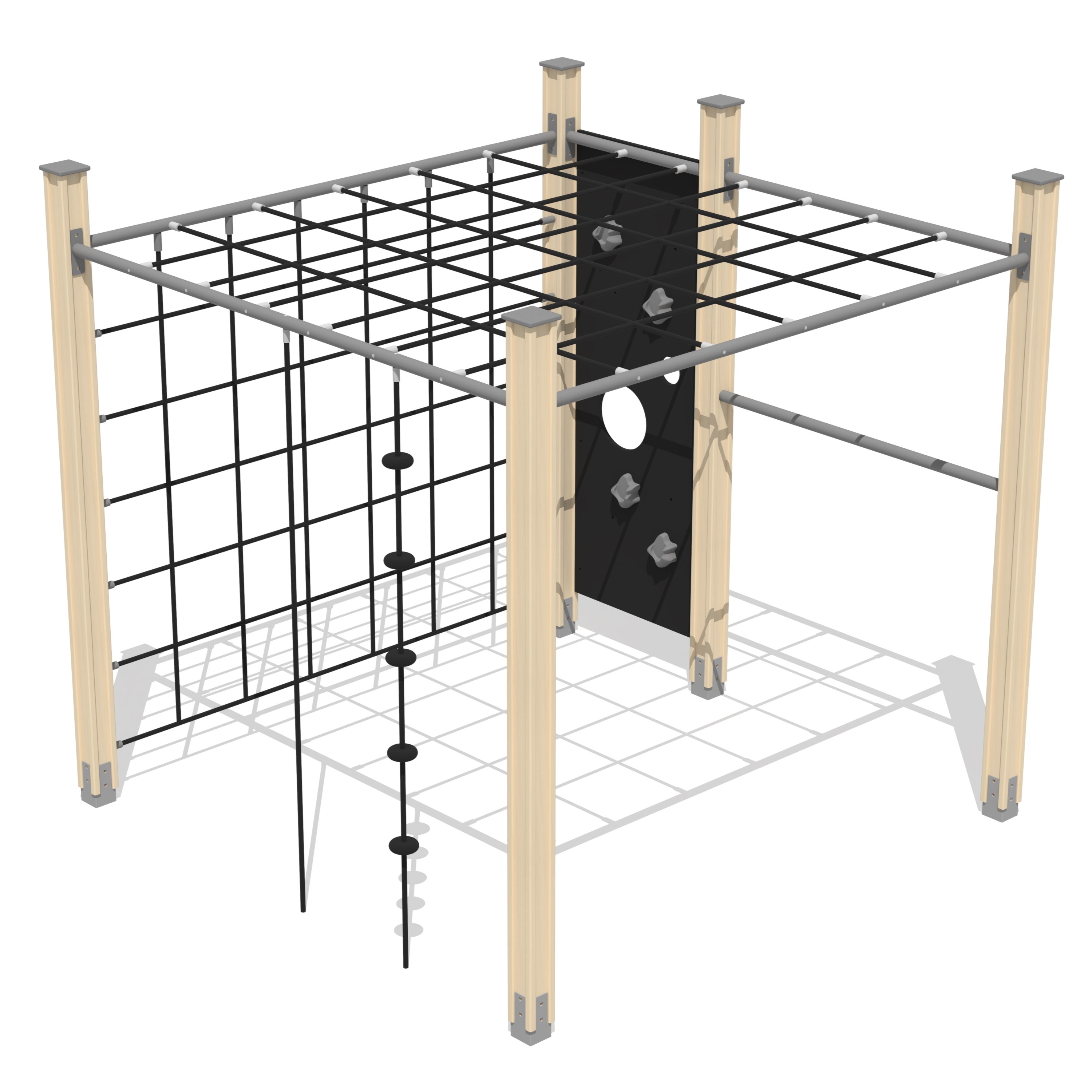 Klimrek MONKEY BIG (kunststof wand)