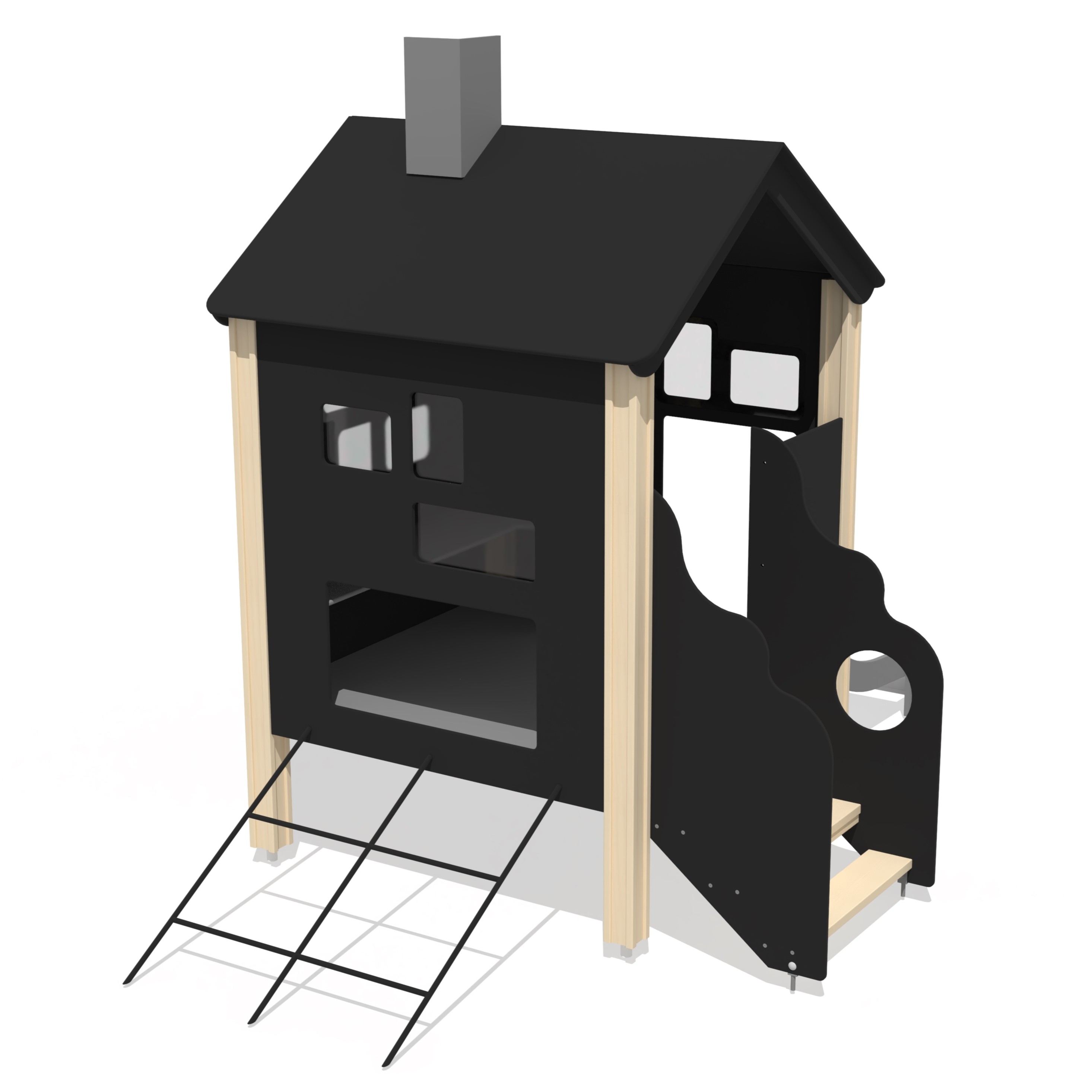 Speelhuisje COTTAGE met glijbaan