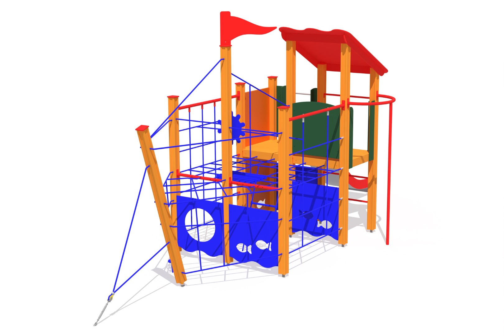 Speelschip CAPTAIN DRUM