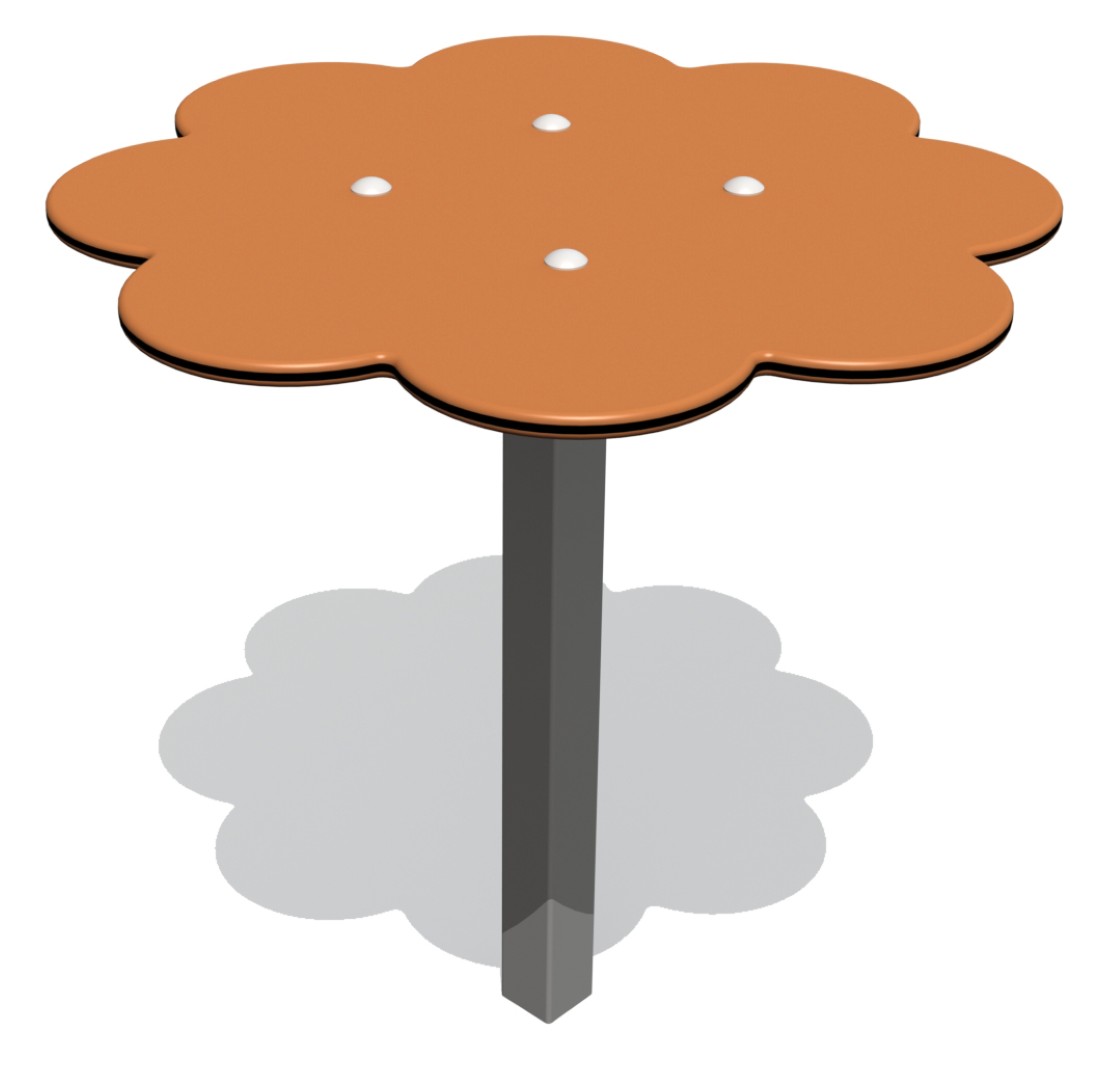 Bloemvormige zandtafel