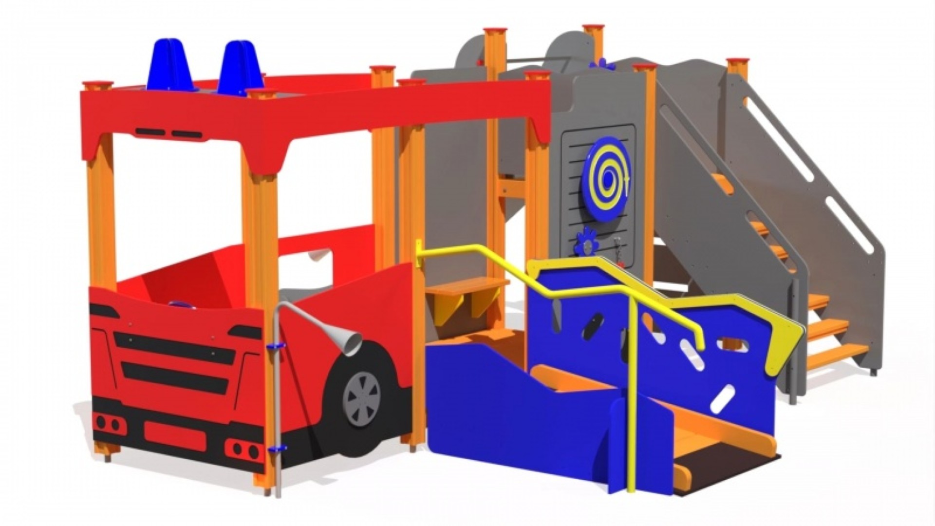 Brandweerwagen groot (speeltoestel)