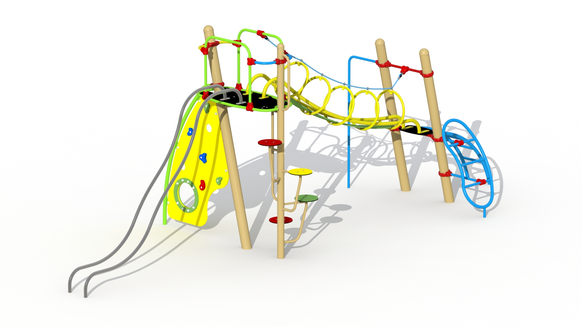 Voyager slide (RAL 1001)