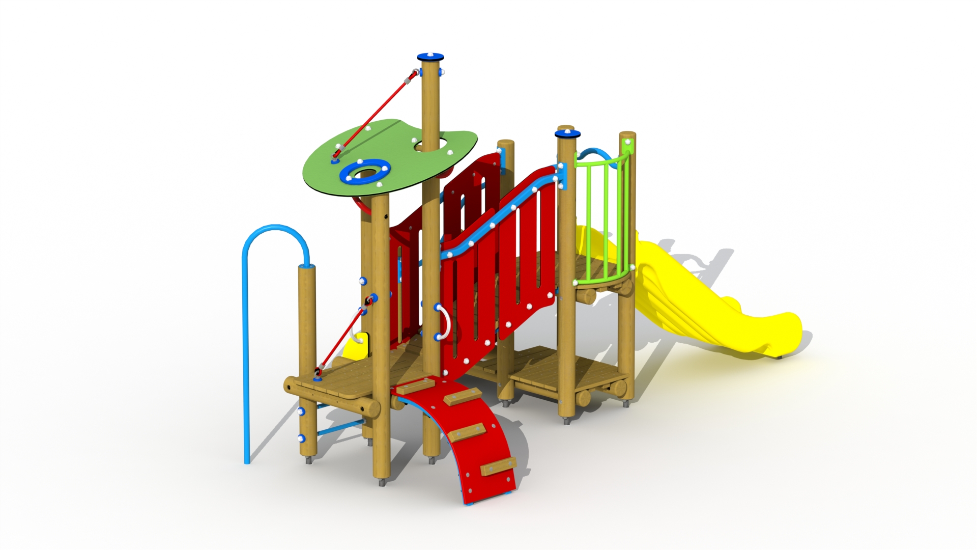 Ali Baba en de veertig rovers (kunststof glijbaan)