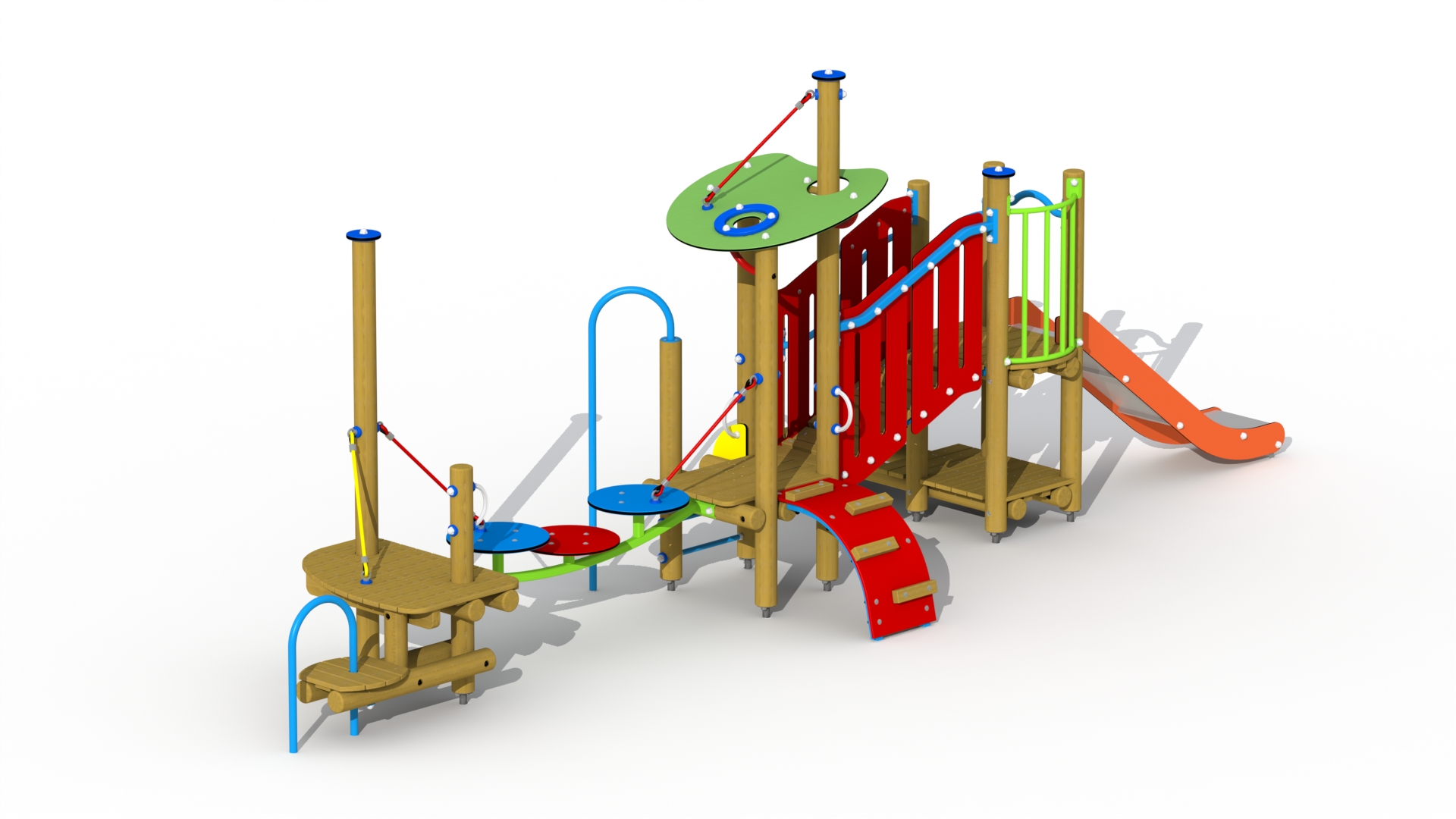 De rattenvanger van Hamelen (inox/RVS glijbaan)