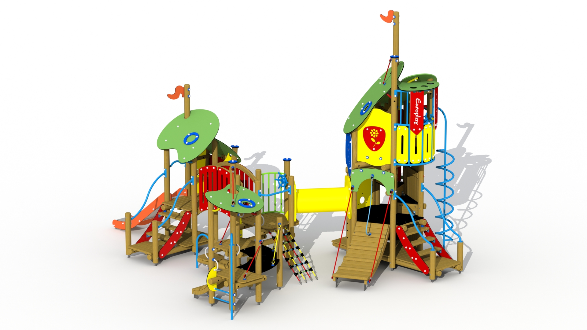 Blauwbaard (inox/RVS glijbaan)