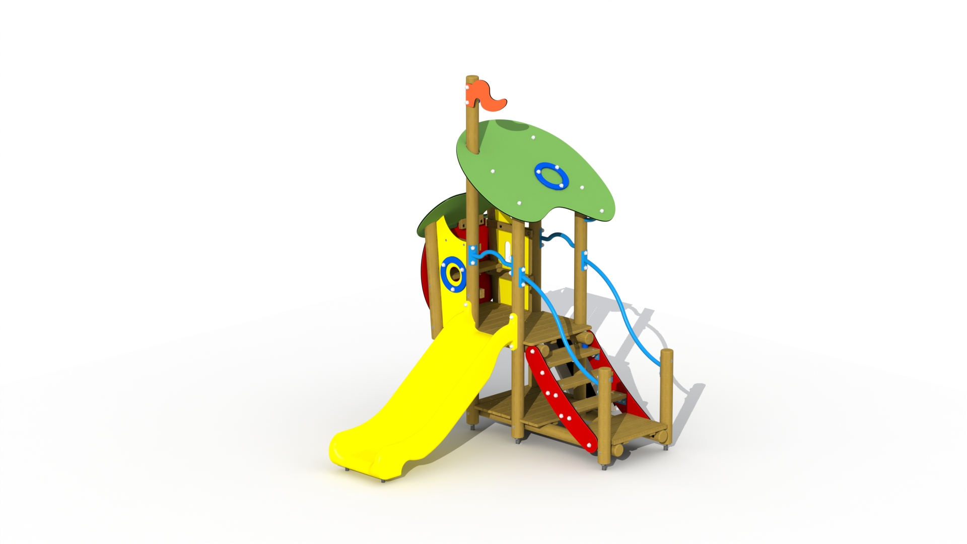 Sneeuwwitje (kunststof glijbaan)