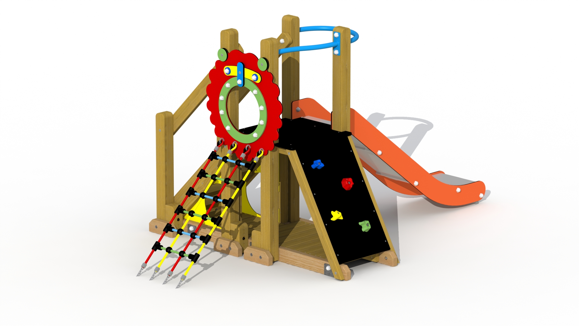 Leeuwenhol (met inox/RVS glijbaan) 