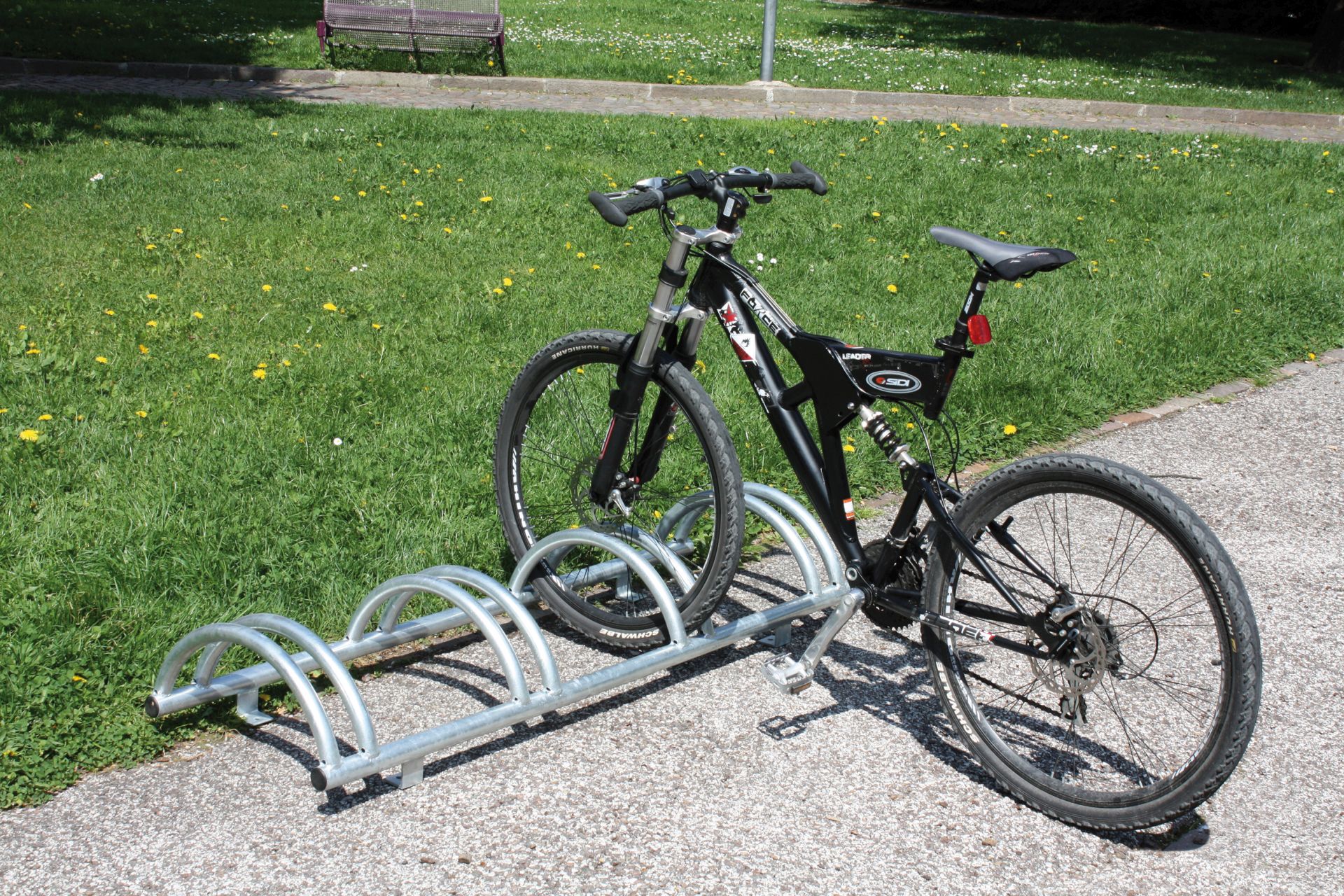 Bike fietsenrek, cm 150 - voor 4 fietsen, verzinkt