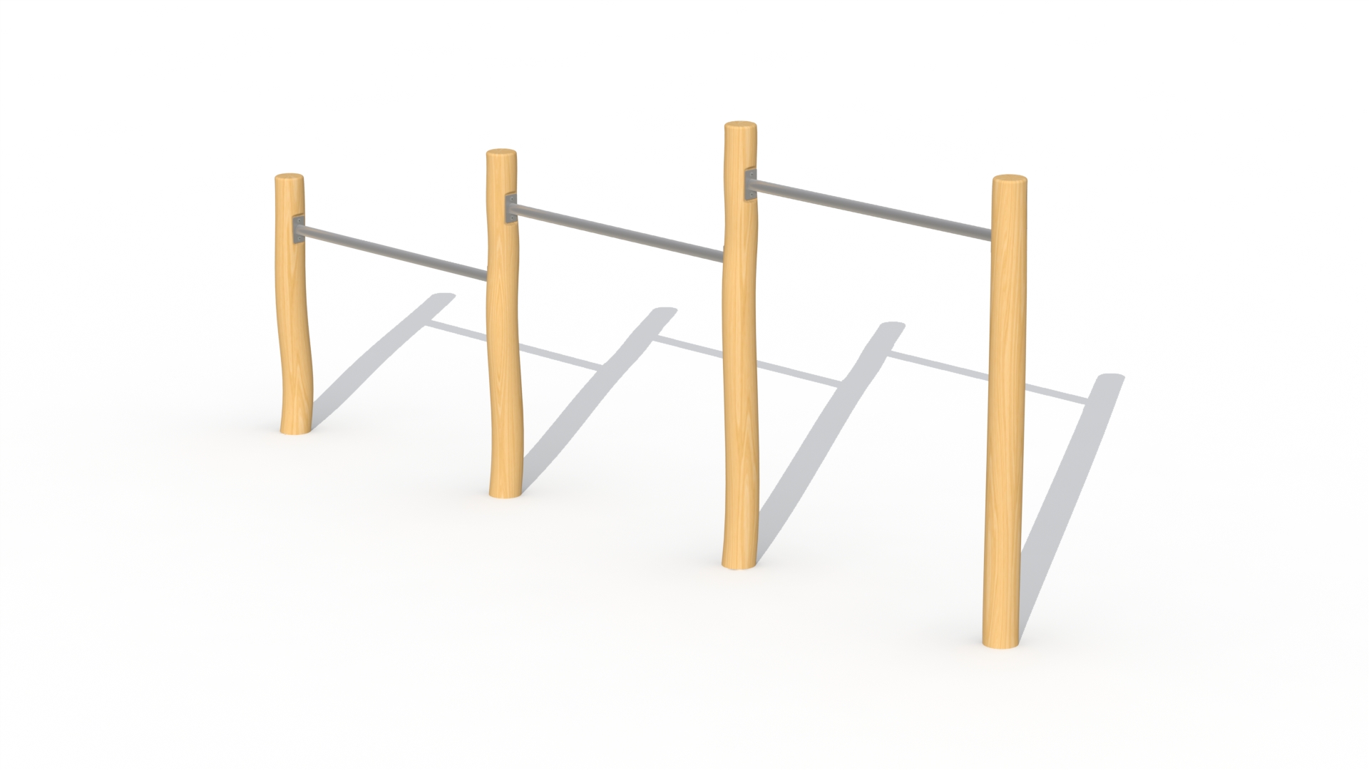 Duikelrek (drie rekstokken)