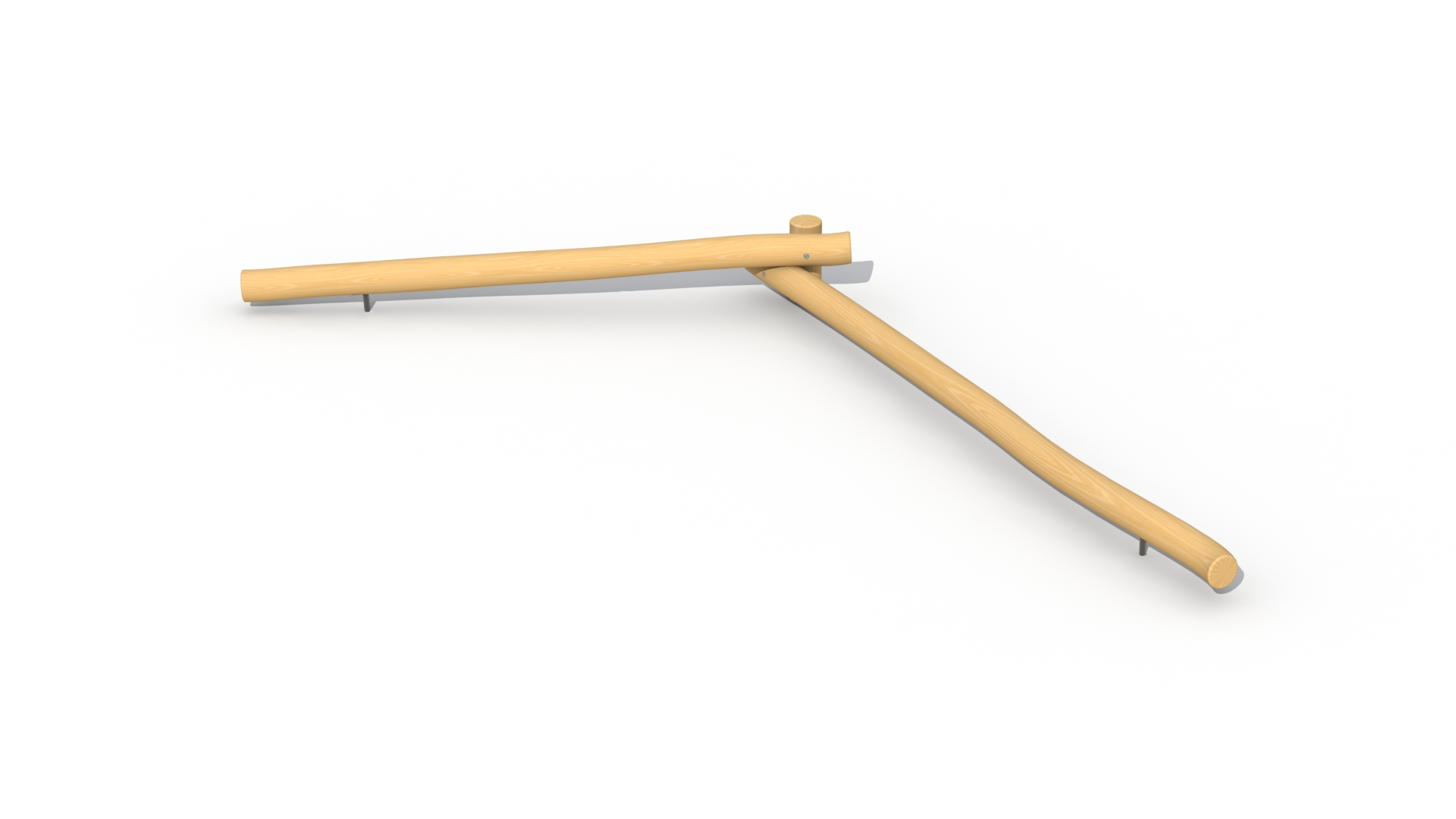 Tweedelige evenwichtsbalk