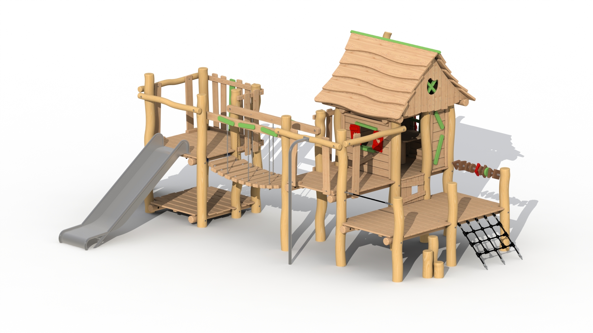 Stropersbos (inox/RVS glijbaan)