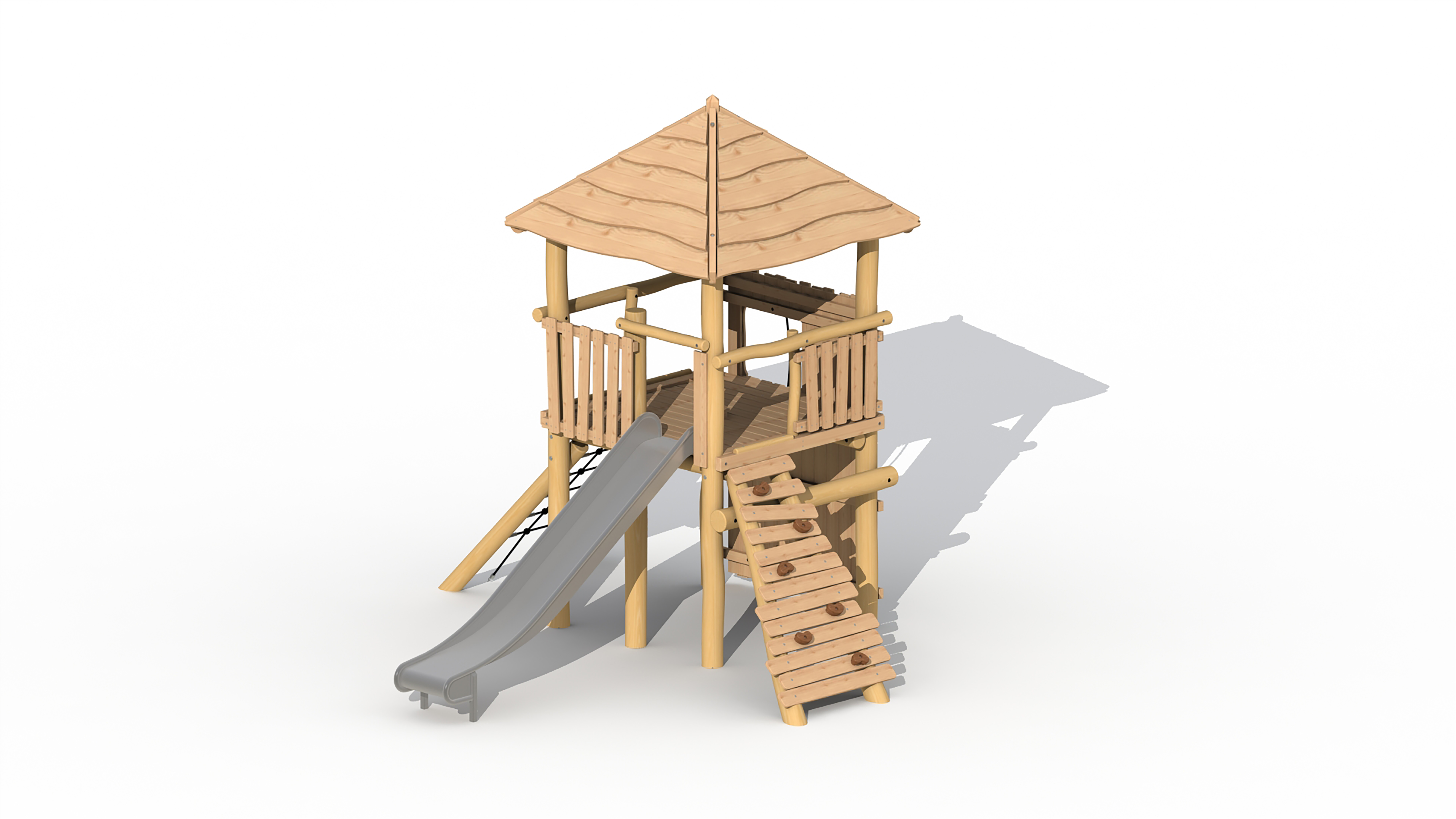 Tovertoren (zonder evenwichtsparcours, met dak)