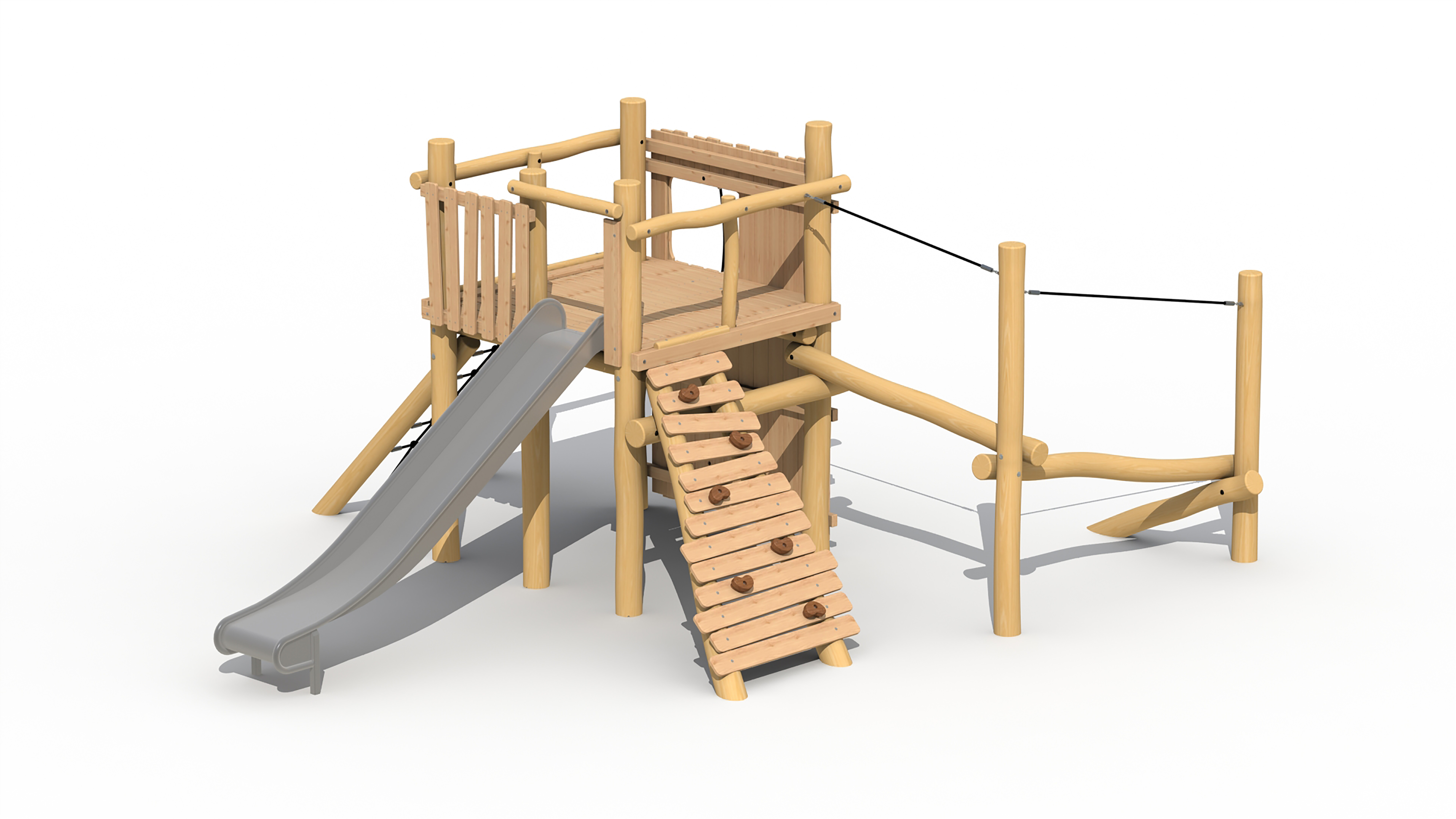 Tovertoren (zonder dak, met evenwichtsparcours)