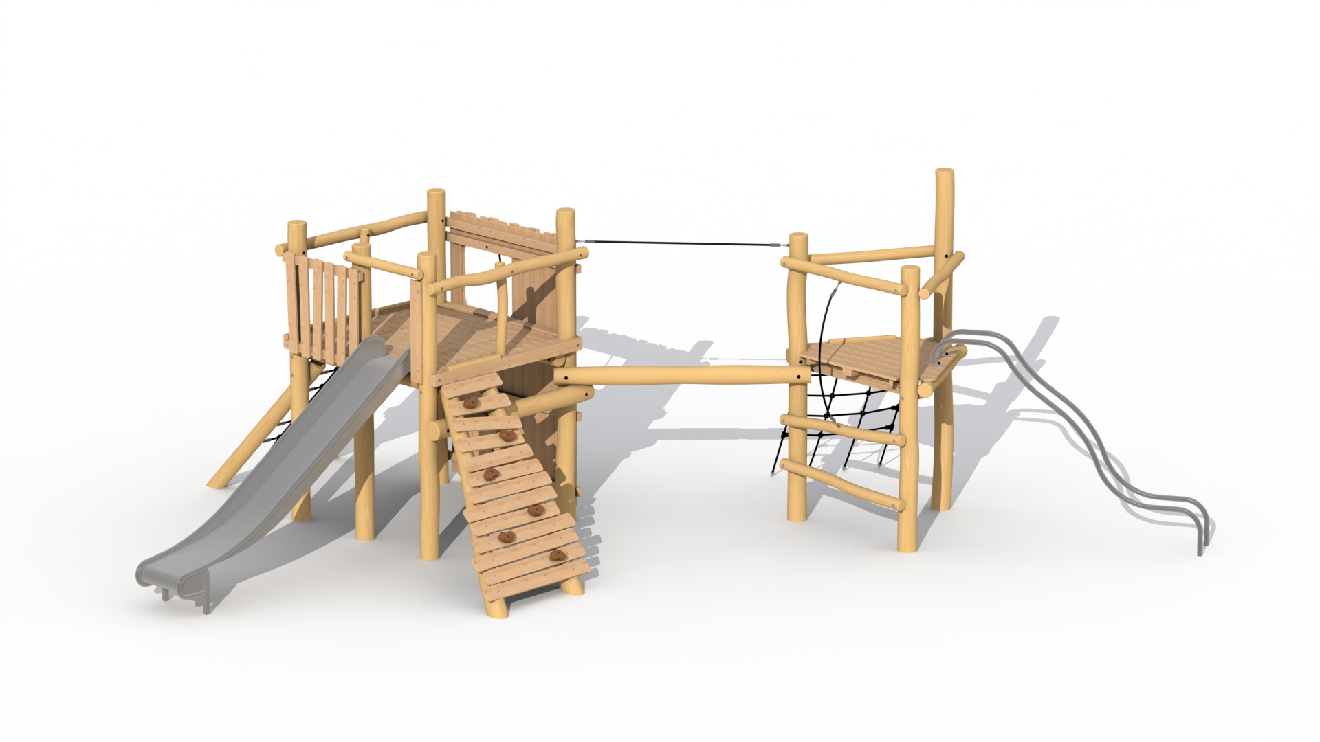 Combi-tovertoren (zonder dak, met loopbalk)