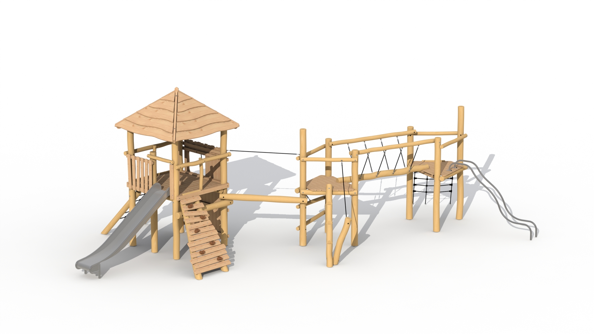 Maxi-tovertoren (met dak, met Loopbalk)