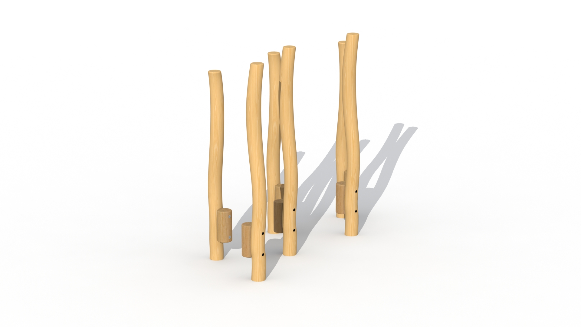 Steltenpad (6 palen)