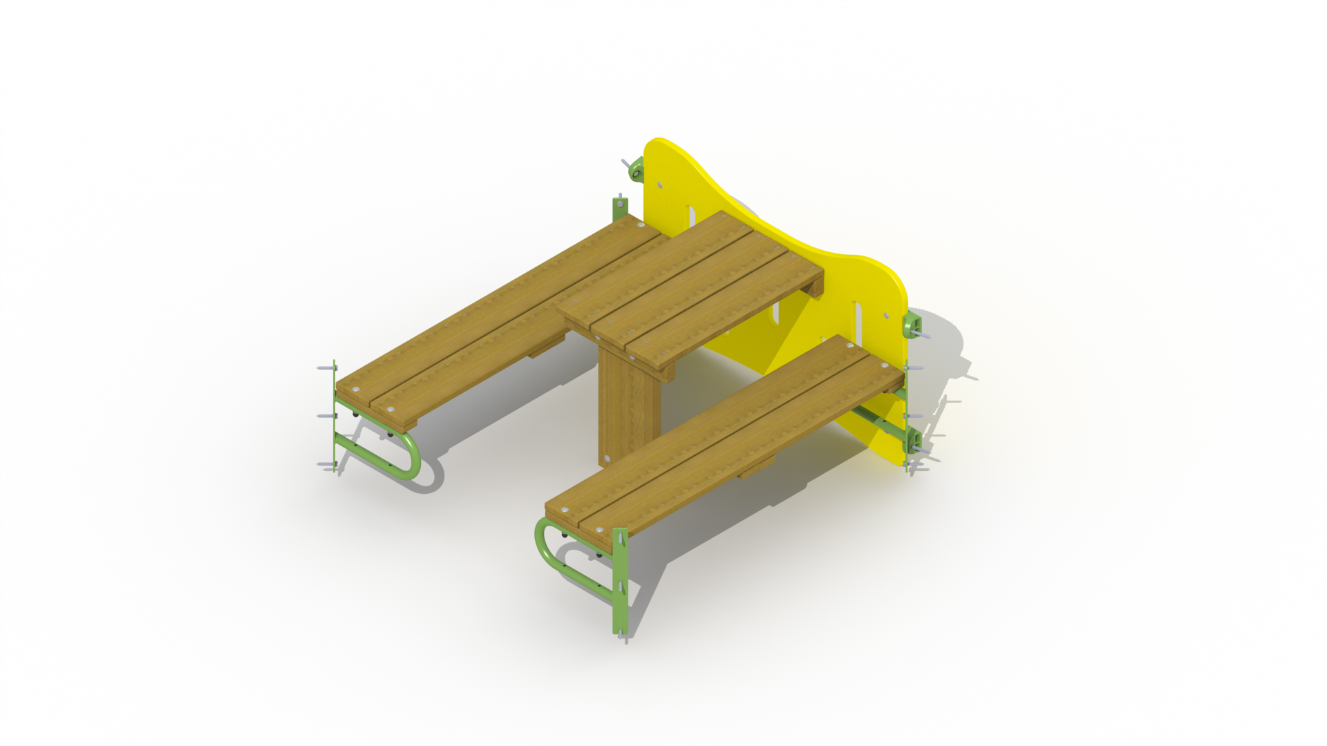 2 Zitbankjes en tafeltje