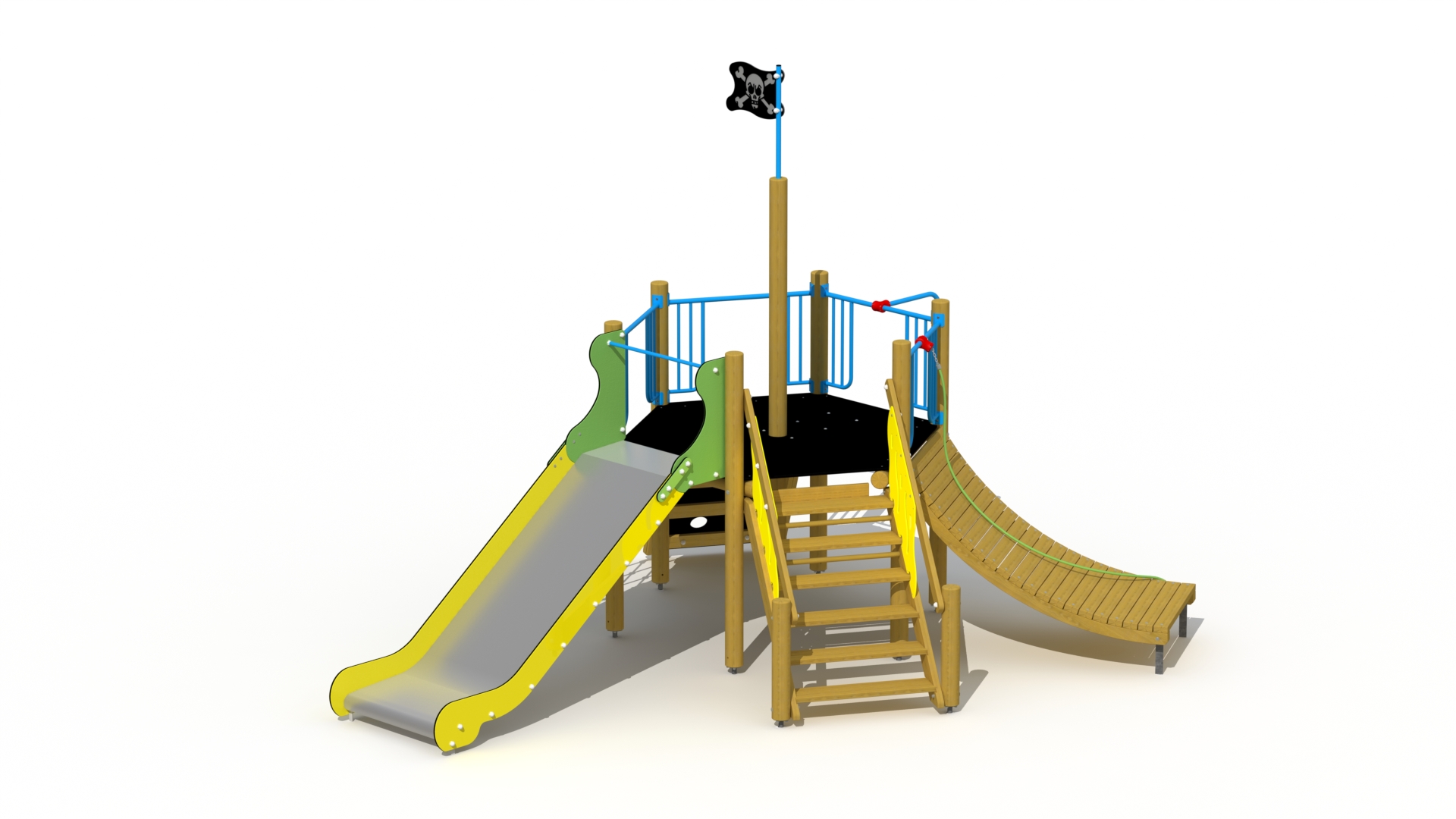 Zeester (inox/RVS glijbaan)