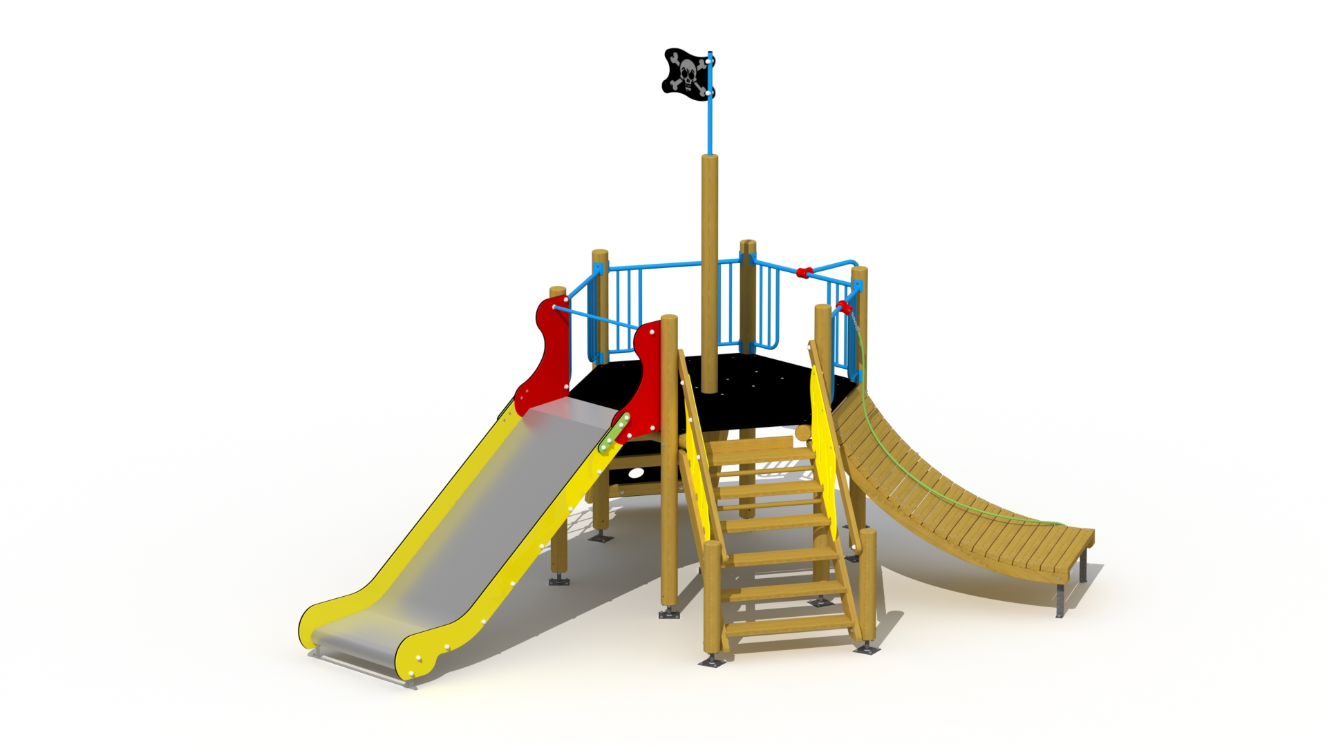 Zeester (inox/RVS glijbaan)