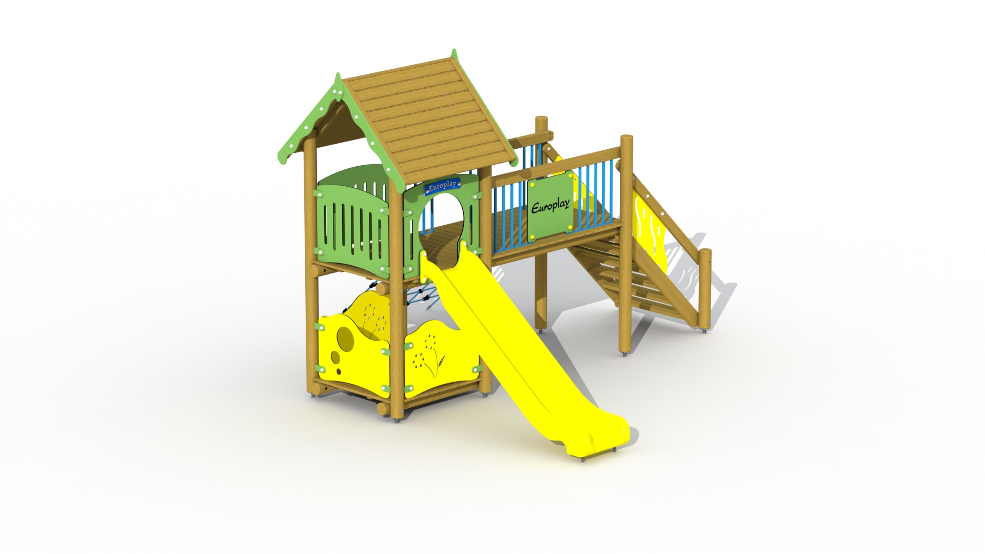 Piratenburcht (kunststof glijbaan)