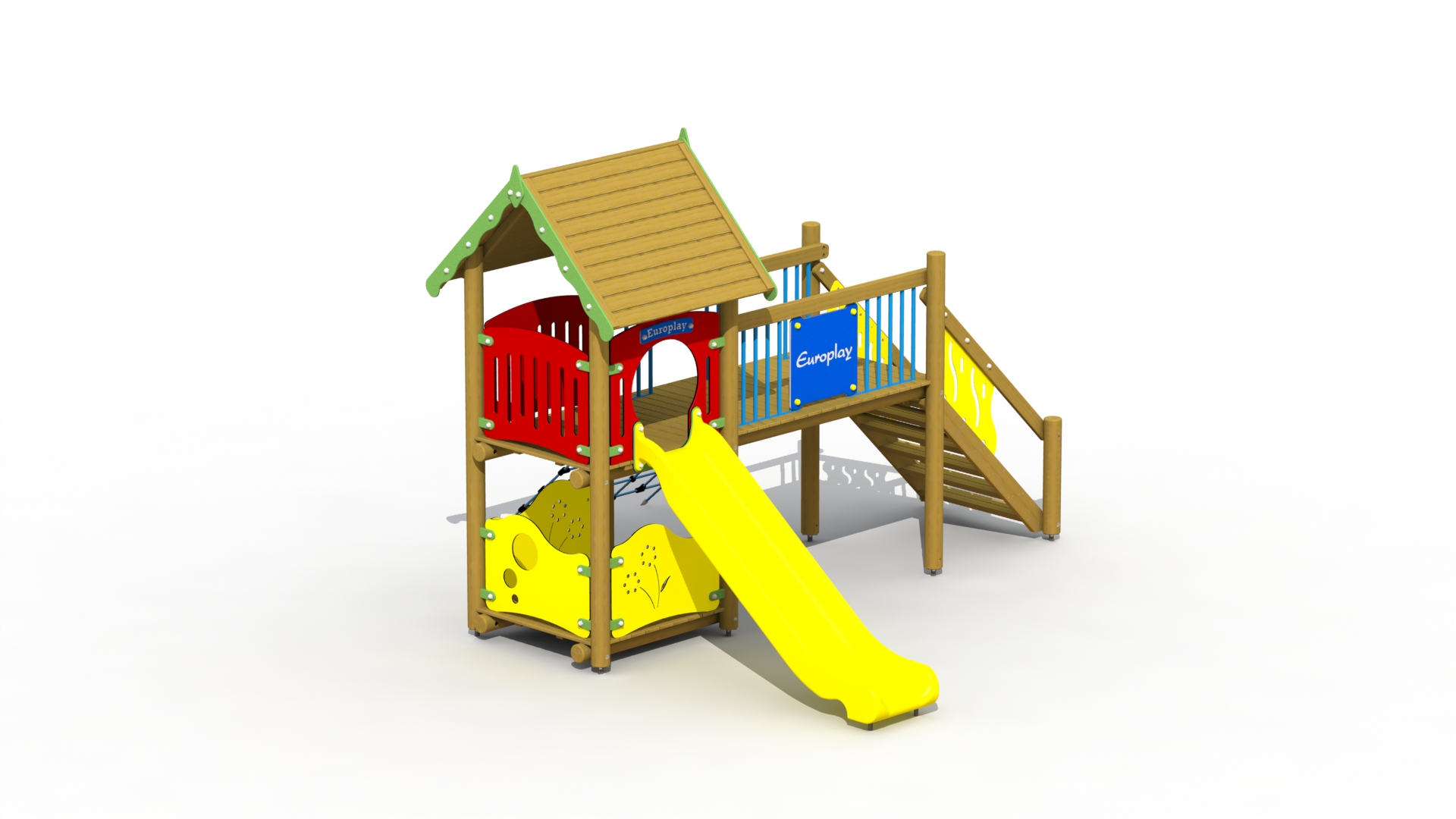 Piratenburcht (kunststof glijbaan)