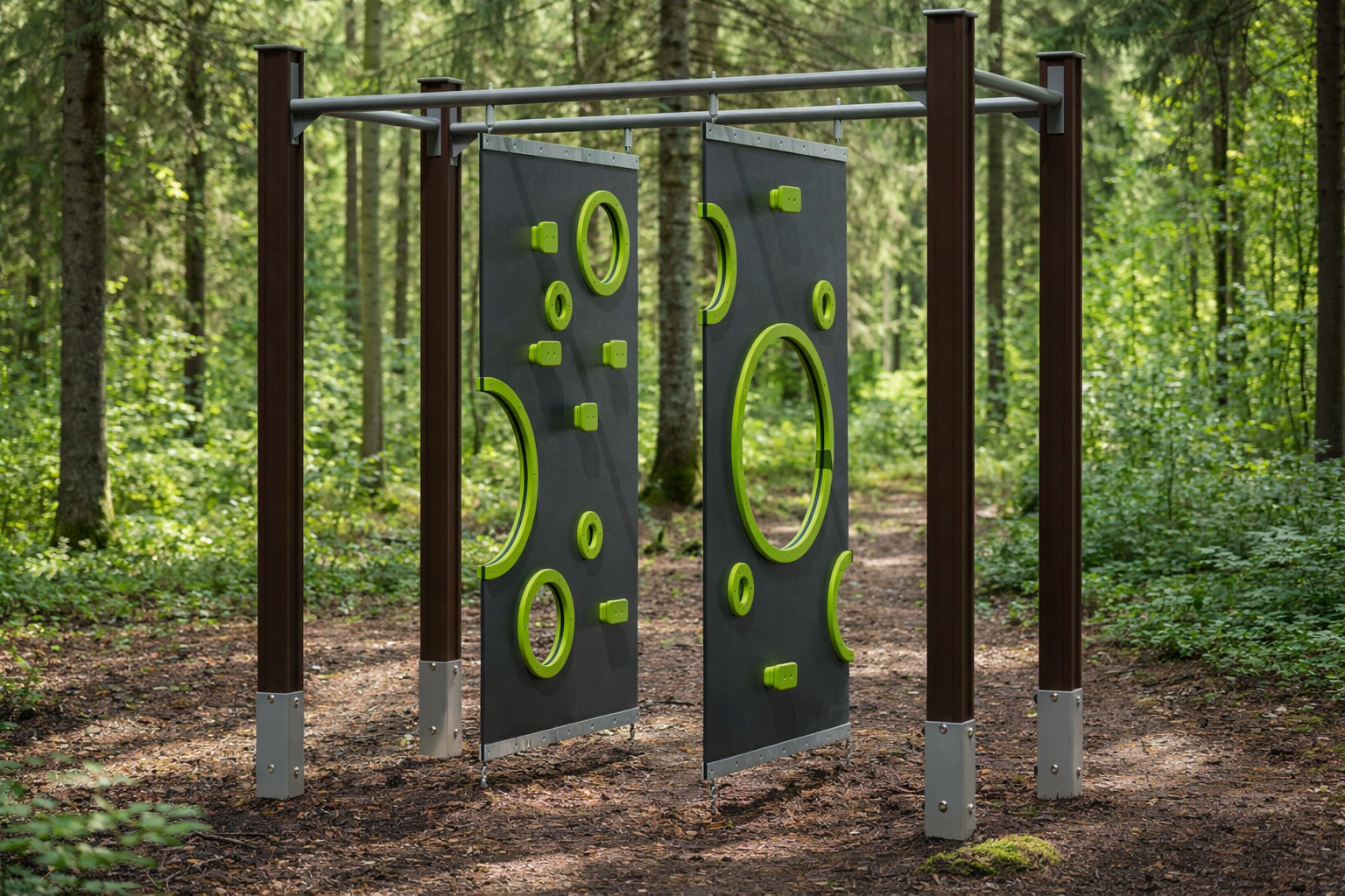 Rubber klimwanden